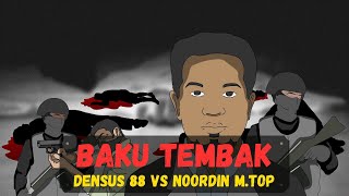 Baku tembak Densus 88 VS Noordin MTop CS Sejarah Seru  Sejarah Indonesia [upl. by Borden]