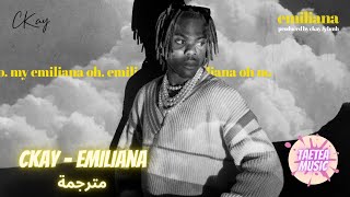 CKay  Emiliana Lyrics  مترجمة [upl. by Ybab89]