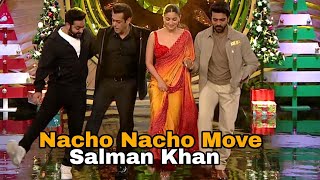 Jr NTR ने सिखाया Salman Khan को Nacho Nacho Steps  Bigg Boss 15  Ram Charan Alia Bhatt [upl. by Hulbert]