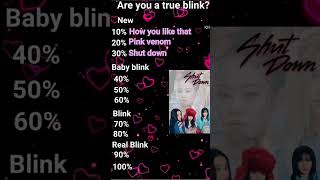 Are you a real Blink✨️ blackpink blinkies trueblink kpop [upl. by Shanleigh]