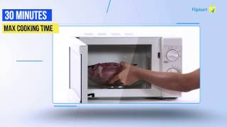 Bajaj 1701MT 17 L Solo Microwave Review Video [upl. by Rubia]