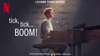 Andrew Garfield  Louder Than Words feat Vanessa Hudgens amp Joshua Henry Official Audio [upl. by Laven]