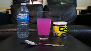 Cellucor C4 PreWorkout Powder Taste Test Pink Lemonade BEST FLAVOUR [upl. by Barram]