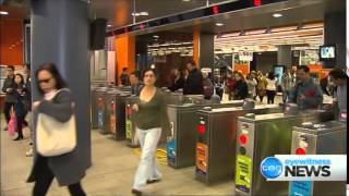 Ten Eyewitness News Sydney  Epping to Chatswood line to close for metro conversion 1992014 [upl. by Robin]