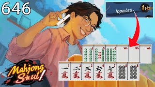 When Life Hands You CLOSED White Dragons Destroy The Entire Table Mahjong Soul  Ep 646 [upl. by Vitalis]