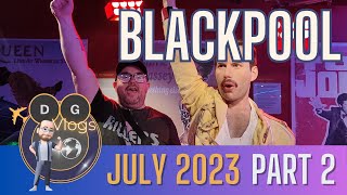 Blackpool Vlog July 2023  Part 2  Blackpool Zoo  Tower Eye  Madame Tussauds  Darren Madness [upl. by Nura]