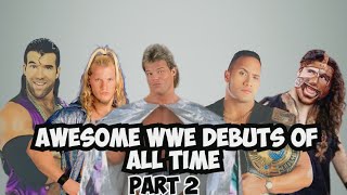 Awesome WWE Debuts of All Time Part 2 [upl. by Atnahs355]