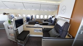 Lufthansa B7478 Intercontinental First Class  Experience the Legend [upl. by Ilarrold414]