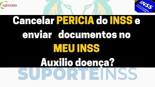 Como CANCELAR pericia e ENVIAR Documentos pelo MEU INSS l Auxilio Doença l Suporte INSS [upl. by Einnaej]