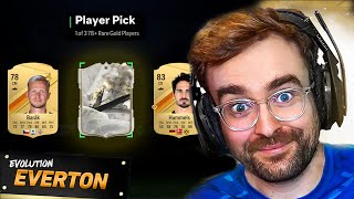 THESE PLAYER PICKS ARE UNREAL FC24 RTG Evolution Everton episode 34 [upl. by Anaeco420]