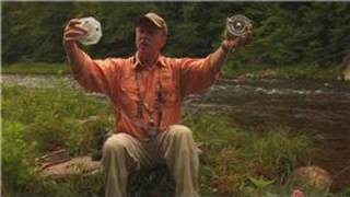 Fly Fishing Equipment amp Tips  How to Put a New Line on a Fishing Reel [upl. by Truman]