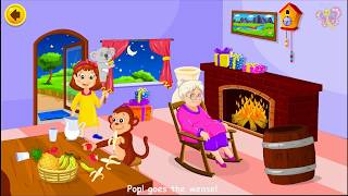 Pop Goes The Weasel  All Around The Cobblers Bench  English Nursery Rhymes by BooBoo [upl. by Most]