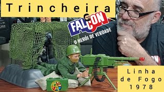 Falcon Estrela  linha de fogo  brinquedos estrela  Gijoe  toys [upl. by Soinotna]