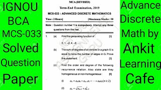 MCS 033 Recurrence Relation Fn5Fn1  6Fn2 where F01 and F14 [upl. by Ariaic]