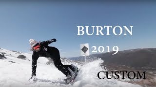 2019 Burton Custom Snowboard Review Camber VS Flying V [upl. by Ariahay]