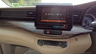 Maruti Suzuki Ertiga Zxi plus BS6 top model infotainments system real review [upl. by Lleder]