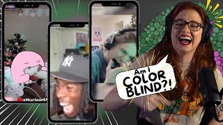 AM I COLOR BLIND  Reacting to Gaming TikToks 3 [upl. by Bowyer]