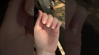 Natural Nails Stunning Before 🥲 [upl. by Anihta]