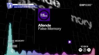 Allende  False Memory Official Music Video HD HQ [upl. by Marga]