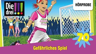 Die drei  Folge 70 Gefährliches Spiel  Hörprobe zum Hörspiel [upl. by Nickles260]