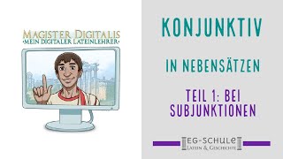 Konjunktiv in Nebensätzen Teil 1 bei Subjunktionen [upl. by Ardnala]