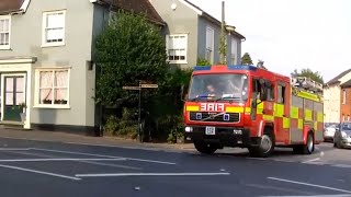 Suffolk Fire and Rescue Service Clare On Call Turnout TWO TONES [upl. by Eikcid]