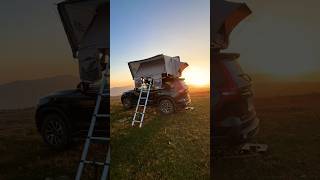 Scorpio N 4x4 Roof Top camping in Uttarakhand Hills 🔥 scorpion4x4 carcamping scorpiolover [upl. by Llebanna]