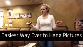 Easiest Way to Hang Pictures [upl. by Marie-Ann976]