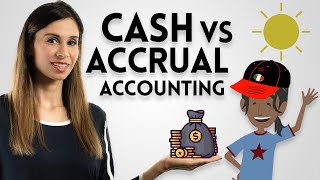 Cash vs Accrual Accounting Explained With A Story [upl. by Nanerb]