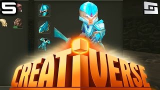 Creativerse Gameplay  DIAMOND ARMOR  Lets Play E5 [upl. by Htiaf]