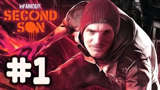 Infamous Second Son Gameplay Walkthrough Part 4  Catching Smoke PS4 [upl. by Ynnhoj609]