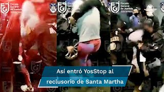 El momento en que ingresan a YosStop al reclusorio de Santa Martha Acatitla [upl. by Aile950]