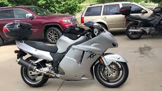 2002 Honda CBR1100xx Super Blackbird review [upl. by Dahsraf]