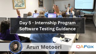 Day 5  Internship Program Software Testing Guidance [upl. by Aisereht]