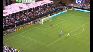 GOALS Real Madrid 21 Santos Laguna [upl. by Akemat]