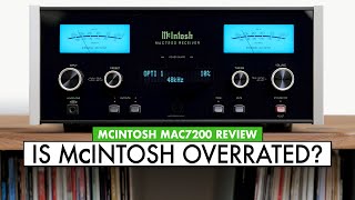 Is McIntosh WORTH THE MONEY McIntosh Review MAC7200 Stereo Receiver [upl. by Lodge]