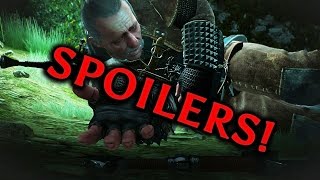 The Witcher 3 Wild Hunt  SPOILERS AHEAD Vesemir Final Scene [upl. by Dominic]