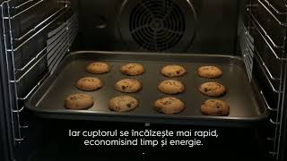 Prezentare video functie Even Cooking cuptor electric incorporabil Electrolux [upl. by Annayar295]