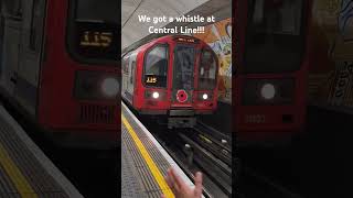 Central Line Marble Arch to Hainault via Newbury Park WHISTLE tfl london trainspotting [upl. by Sauers2]