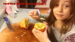 Kiwano how do you eat Kiwano or Horned Melon [upl. by Gabbie]