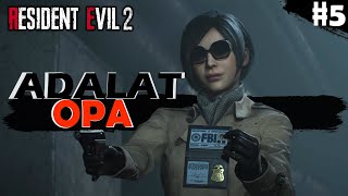 RESIDENT EVIL 2 REMAKE 5  UZBEKCHA LETSPLAY  ADALAT OPA [upl. by Hayikaz]