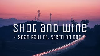 Sean Paul  Shot and Wine ft Stefflon Don lyrics video  vevoCertified  trending [upl. by Tymothy]