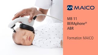 MB 11 BERAphone®  ABR  Formation MAICO  Tests de dépistage auditif et diagnostic [upl. by Romeon]