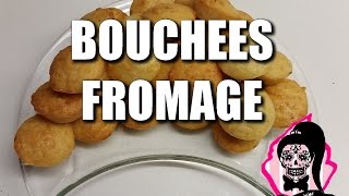 Recette BOUCHEES au FROMAGE facile [upl. by Fredenburg]