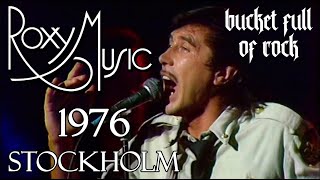 ROXY MUSIC  Konserthuset  Stockholm  Sweden  1976  Live  Full Show  Multi Camera  TV [upl. by Inail]