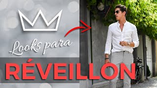 Como se vestir com estilo no Réveillon  MODA MASCULINA [upl. by Kissee]