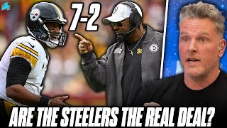 Are The Steelers A Super Bowl Threat In 2024 Is Their 72 Start The Real Deal  Pat McAfee Reacts [upl. by Nnelg]