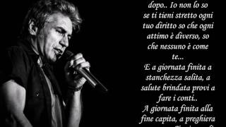 Ligabue Sono sempre i sogni a dare forma al mondo testo [upl. by Yob856]