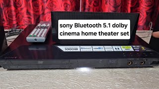 sony davdz350 dolby 51 home theater about in Hindi sold out in Delhi chairag sir owner [upl. by Nairadal]