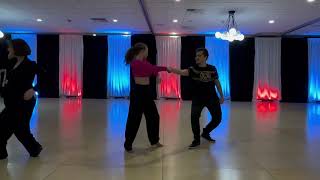 Philly Swing 2024 Advanced Finals 2nd Couple Dario Haxhia and Kayla Coughlan [upl. by Azriel]